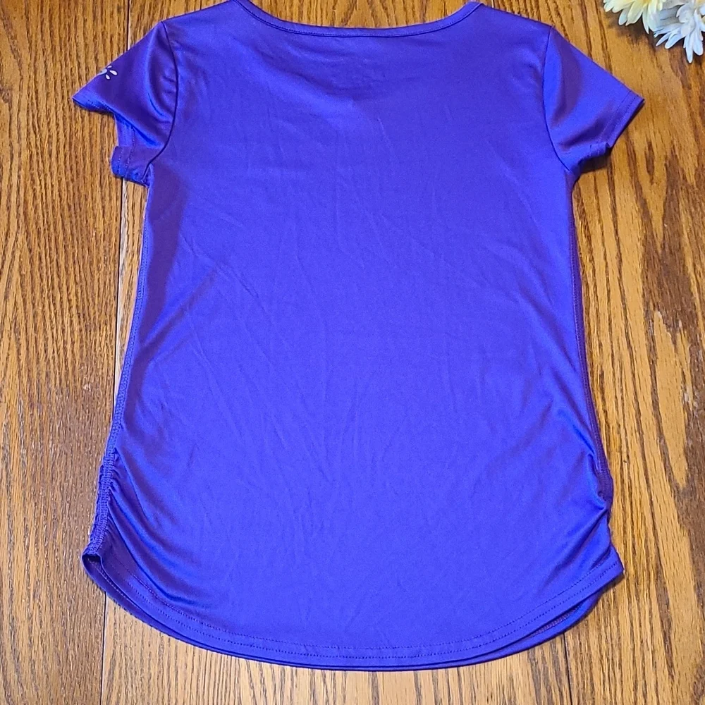 Justice Purple Dance Top - Girl's 8